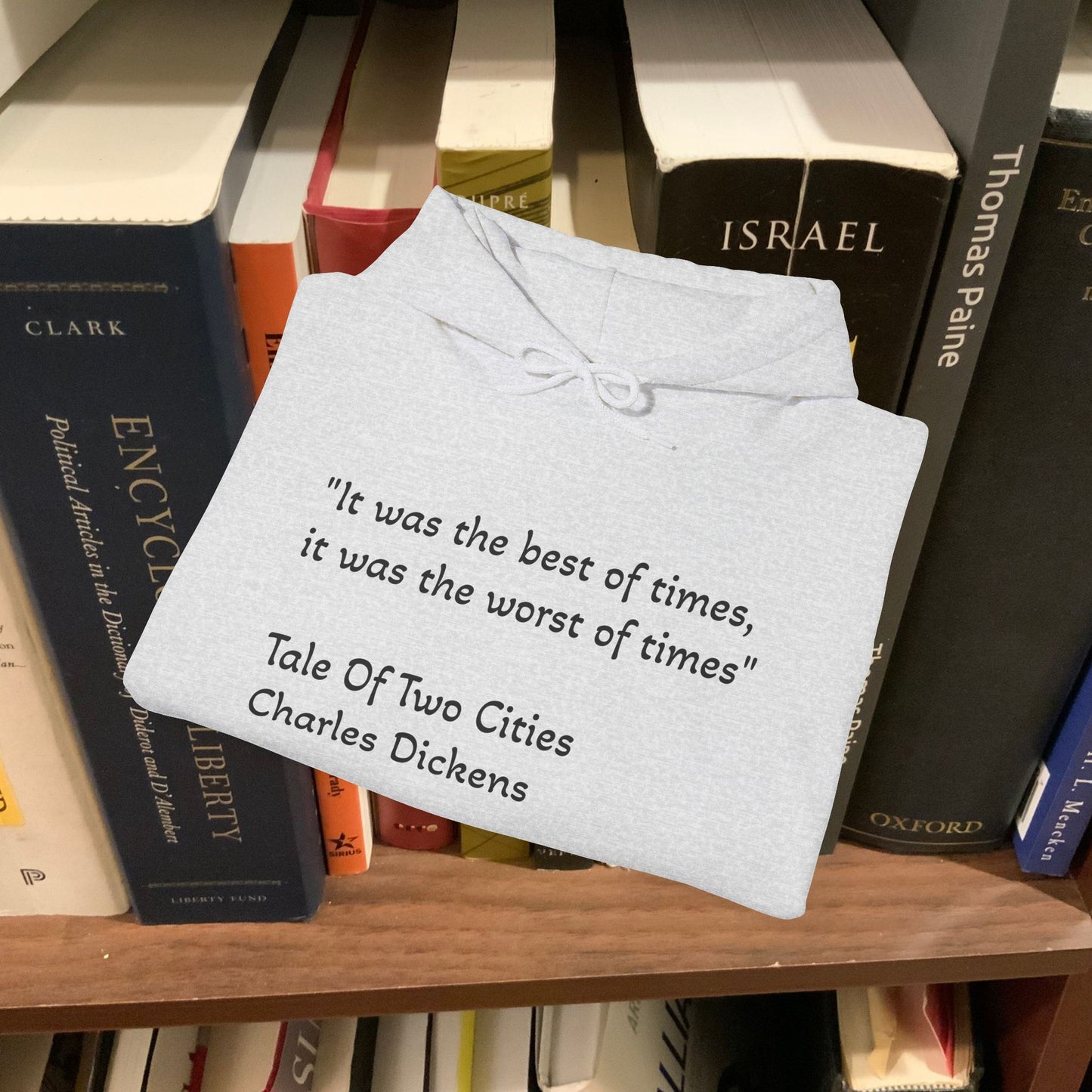 Tale of Two Cities Quote Hoodie - Unisex Heavy Blend Sweatshirt