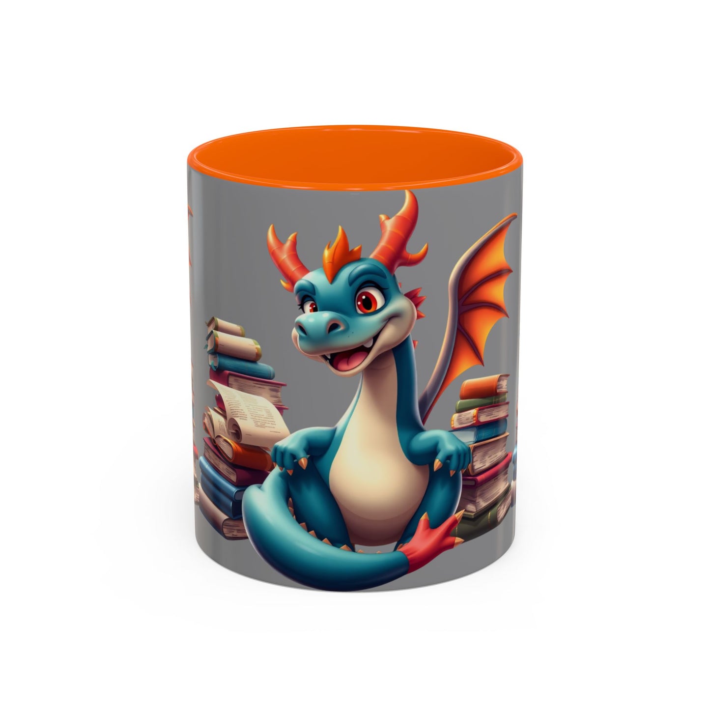 Literary Dragon Color Lining  Mug (11, 15oz)