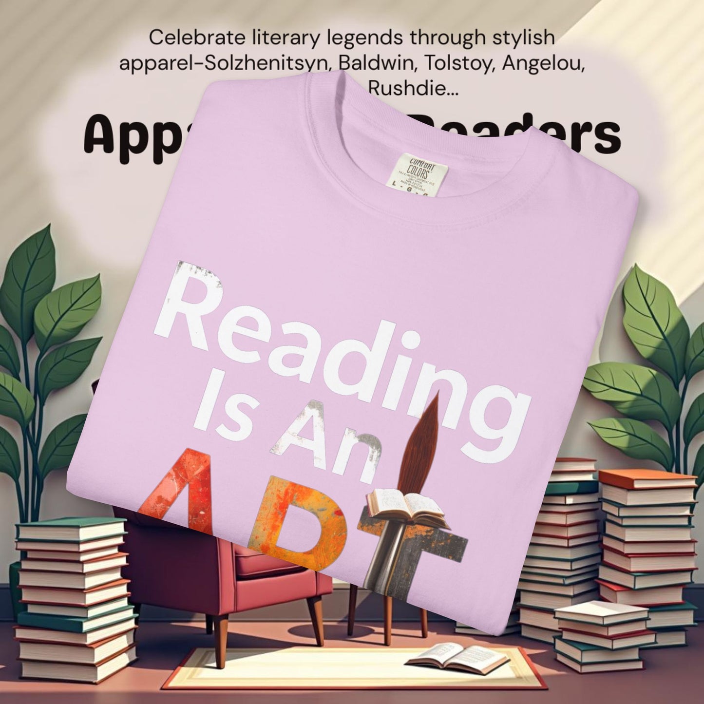 Reading Is An Art  T-Shirts