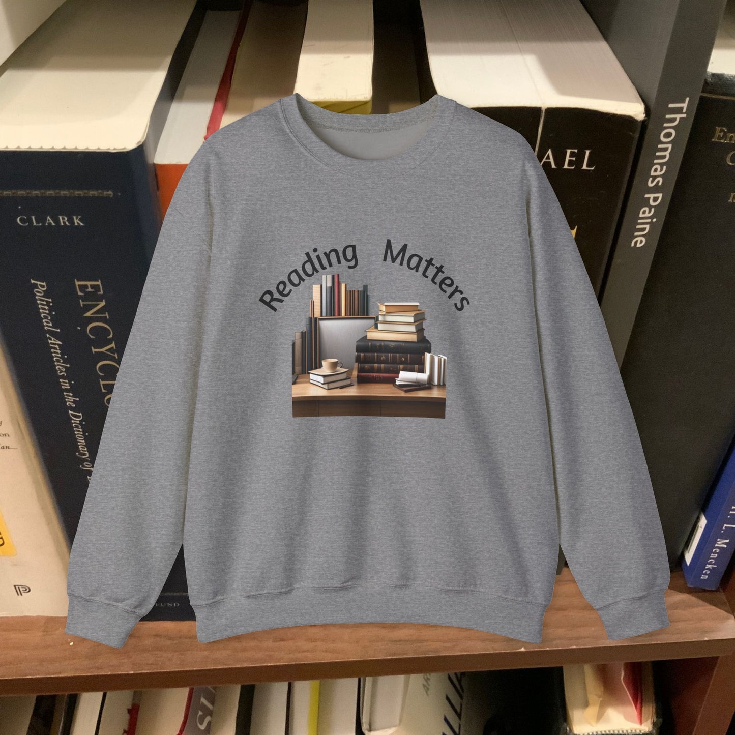 Reading Matters Unisex Heavy Blend™ Crewneck Sweatshirt