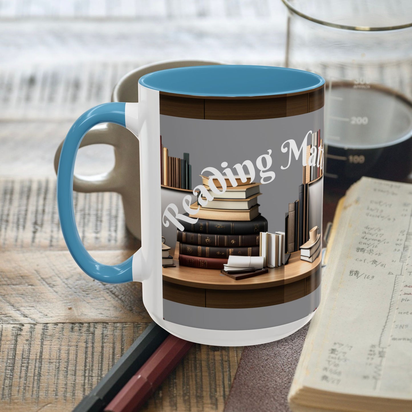Reading Matters Color Lining  Mug (11, 15oz)