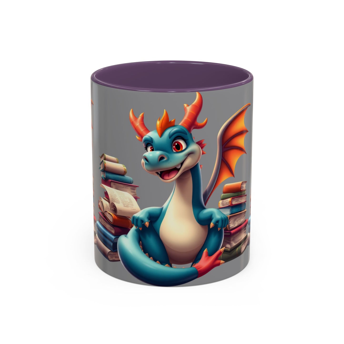Literary Dragon Color Lining  Mug (11, 15oz)