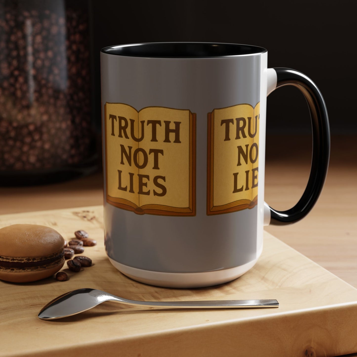 Truth Not Lies With Color Lining  Mug (11, 15oz)