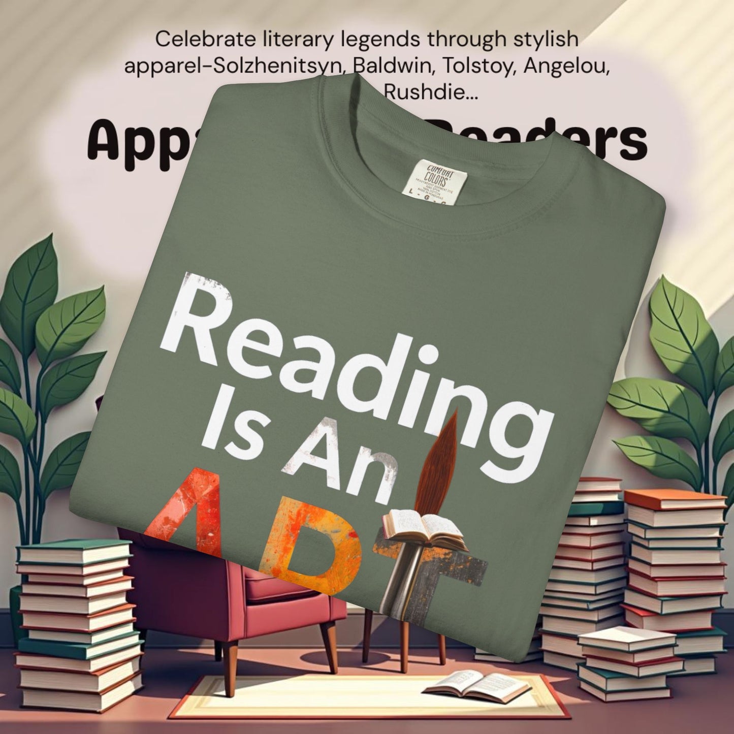 Reading Is An Art  T-Shirts