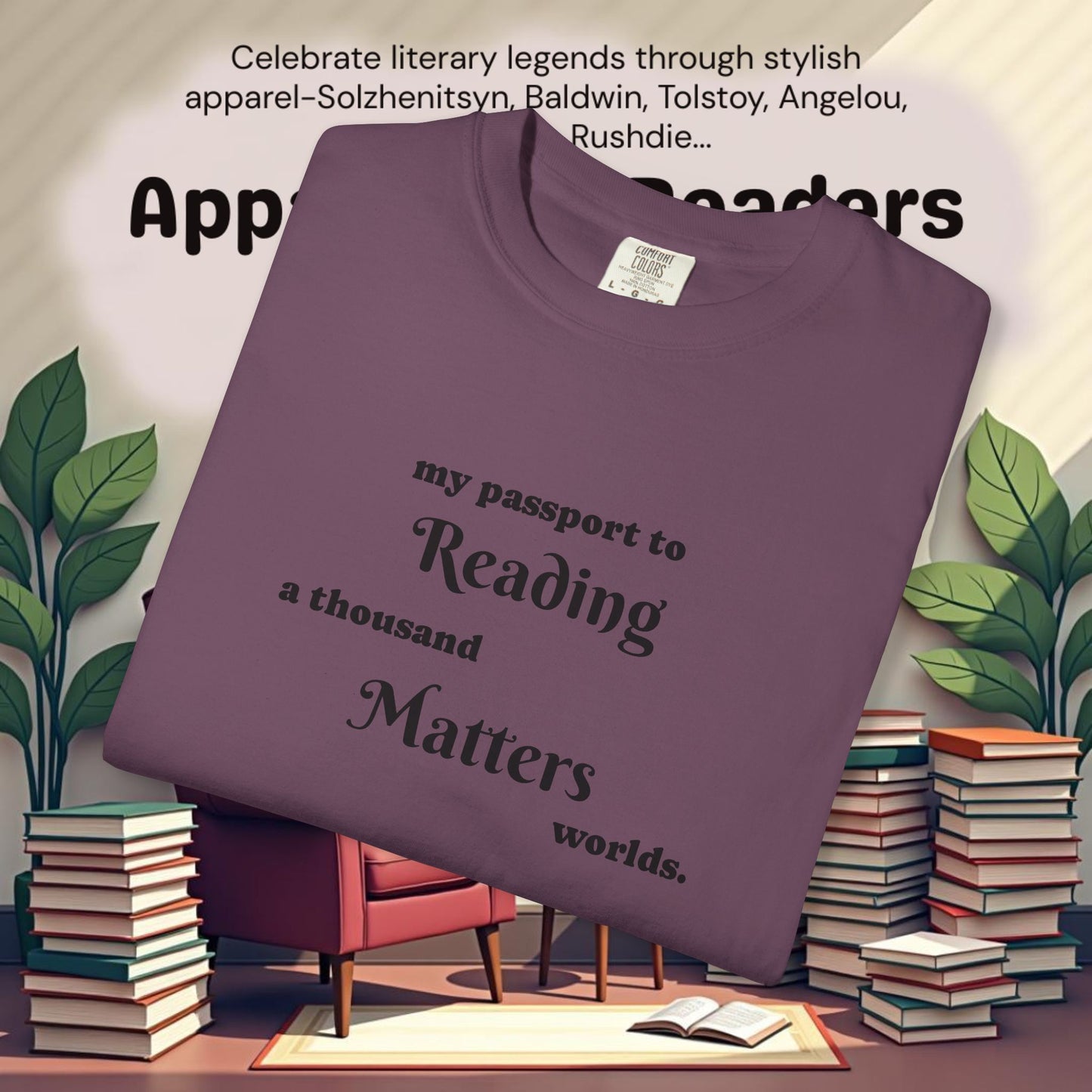 Reading Matters: my passport  T-Shirts