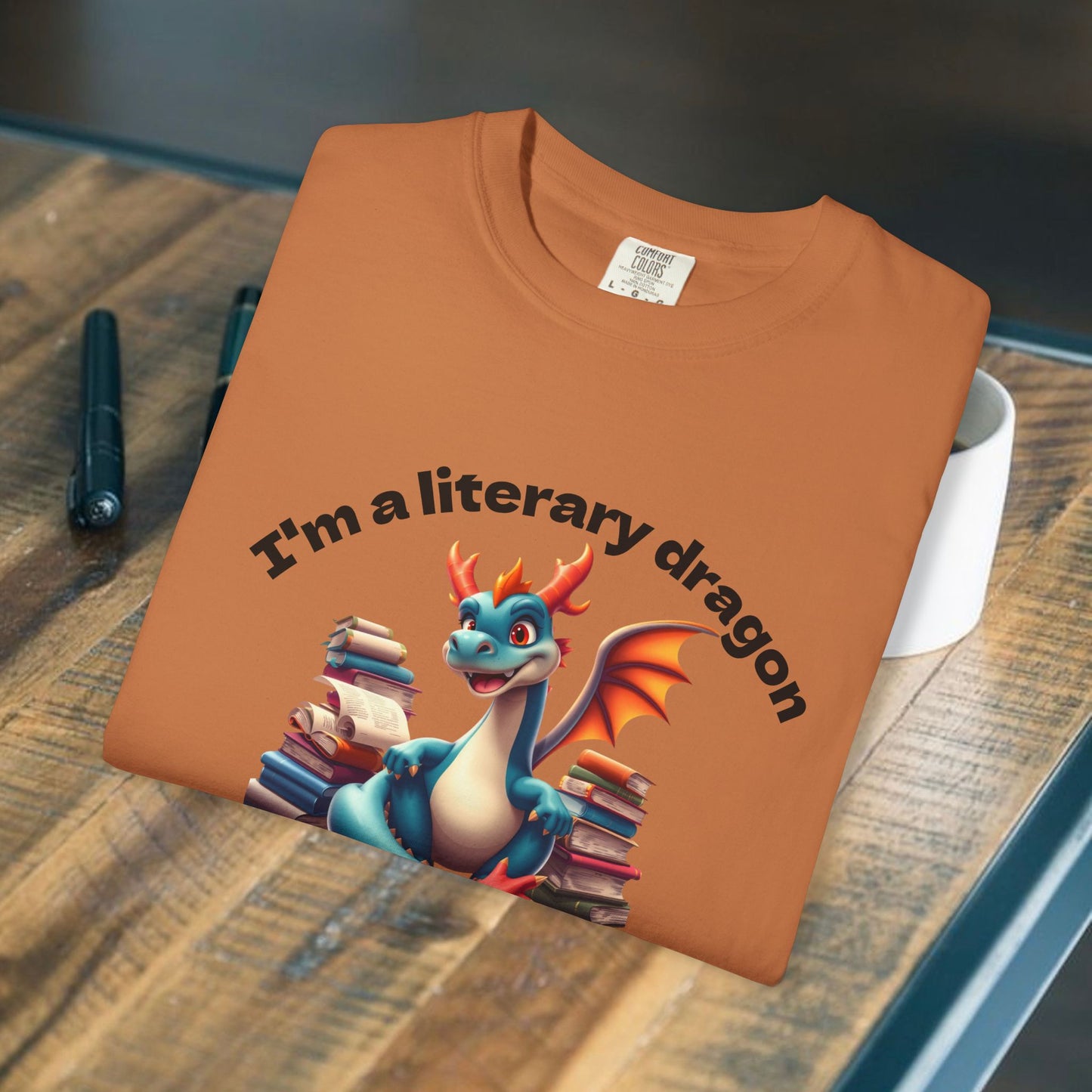 I'm a Literary Dragon Graphic Tee | Parnassus Collection