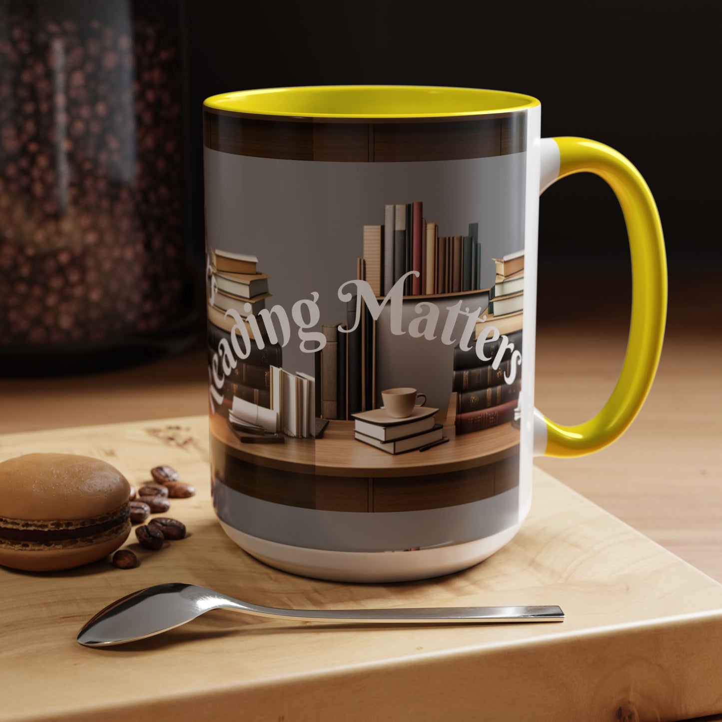 Reading Matters Color Lining  Mug (11, 15oz)