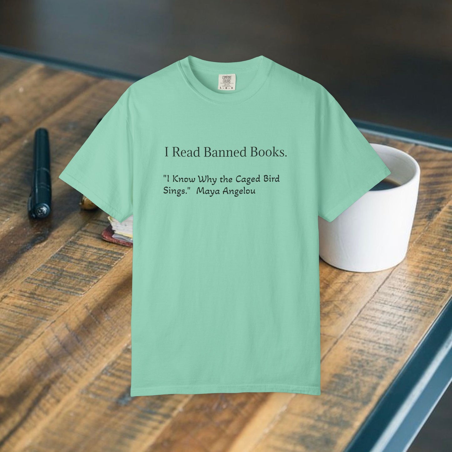 I Read Banned Books '....caged bird sings"