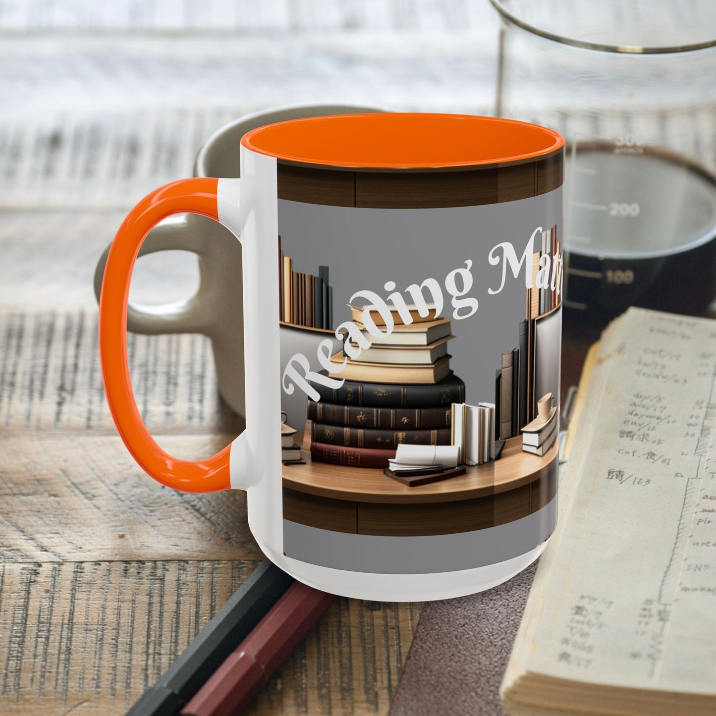 Reading Matters Color Lining  Mug (11, 15oz)