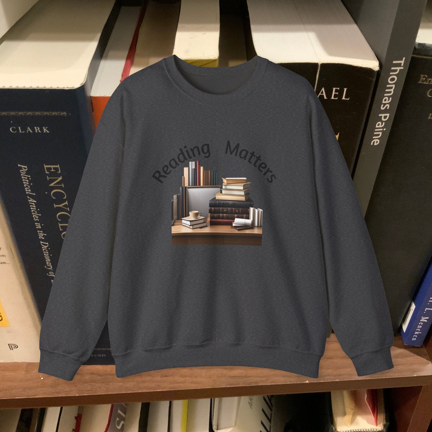 Reading Matters Unisex Heavy Blend™ Crewneck Sweatshirt