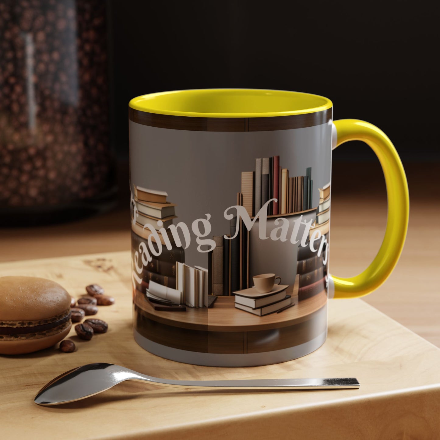 Reading Matters Color Lining  Mug (11, 15oz)