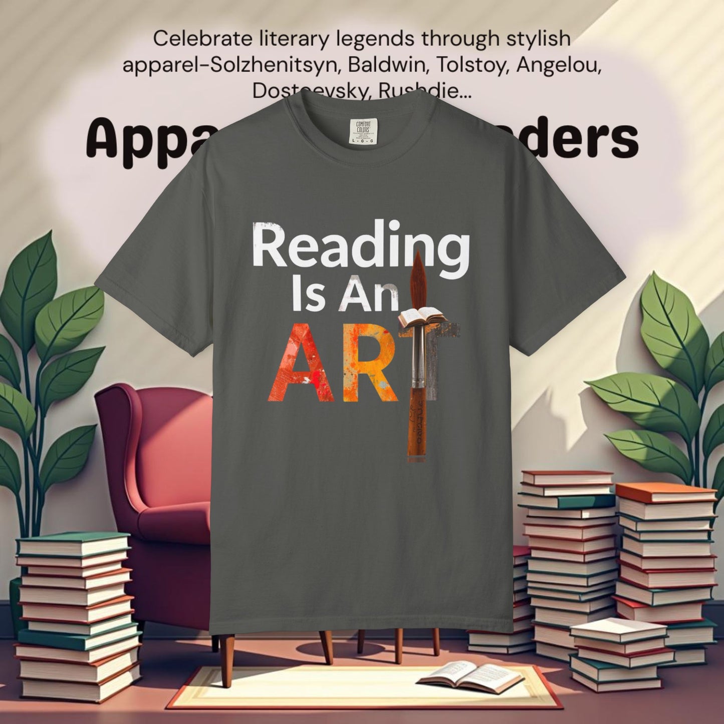 Reading Is An Art  T-Shirts