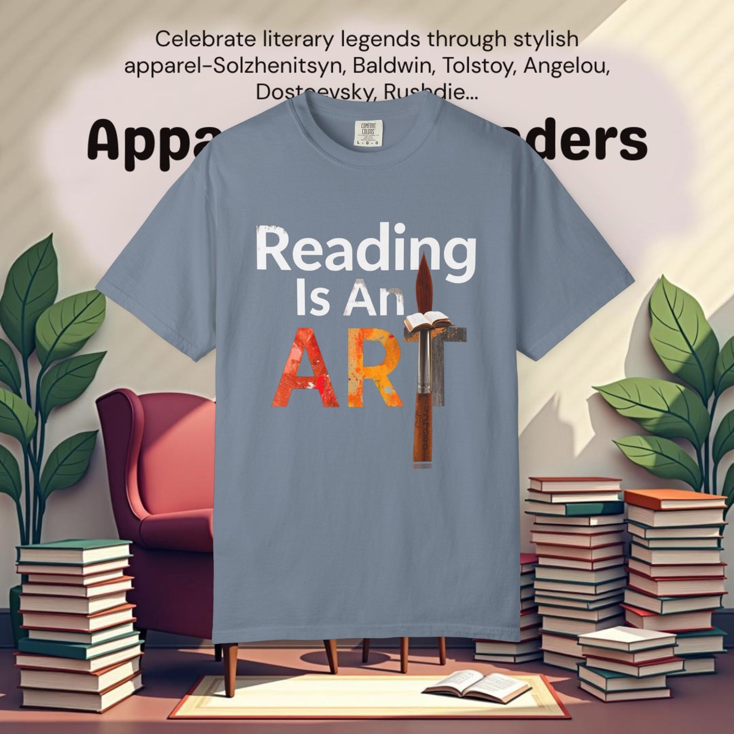 Reading Is An Art  T-Shirts
