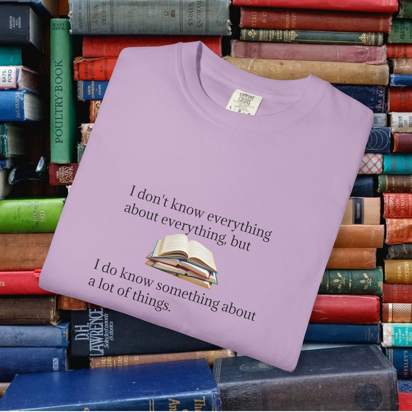 I don't know everything...