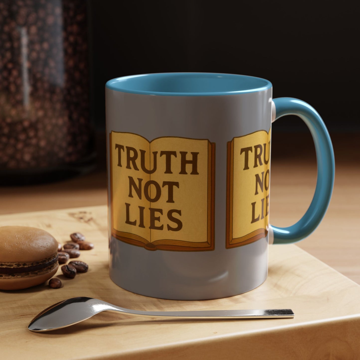 Truth Not Lies With Color Lining  Mug (11, 15oz)