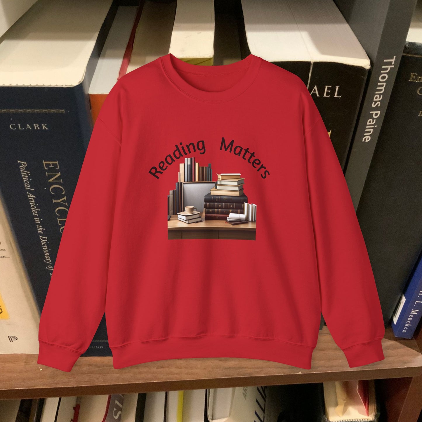 Reading Matters Unisex Heavy Blend™ Crewneck Sweatshirt