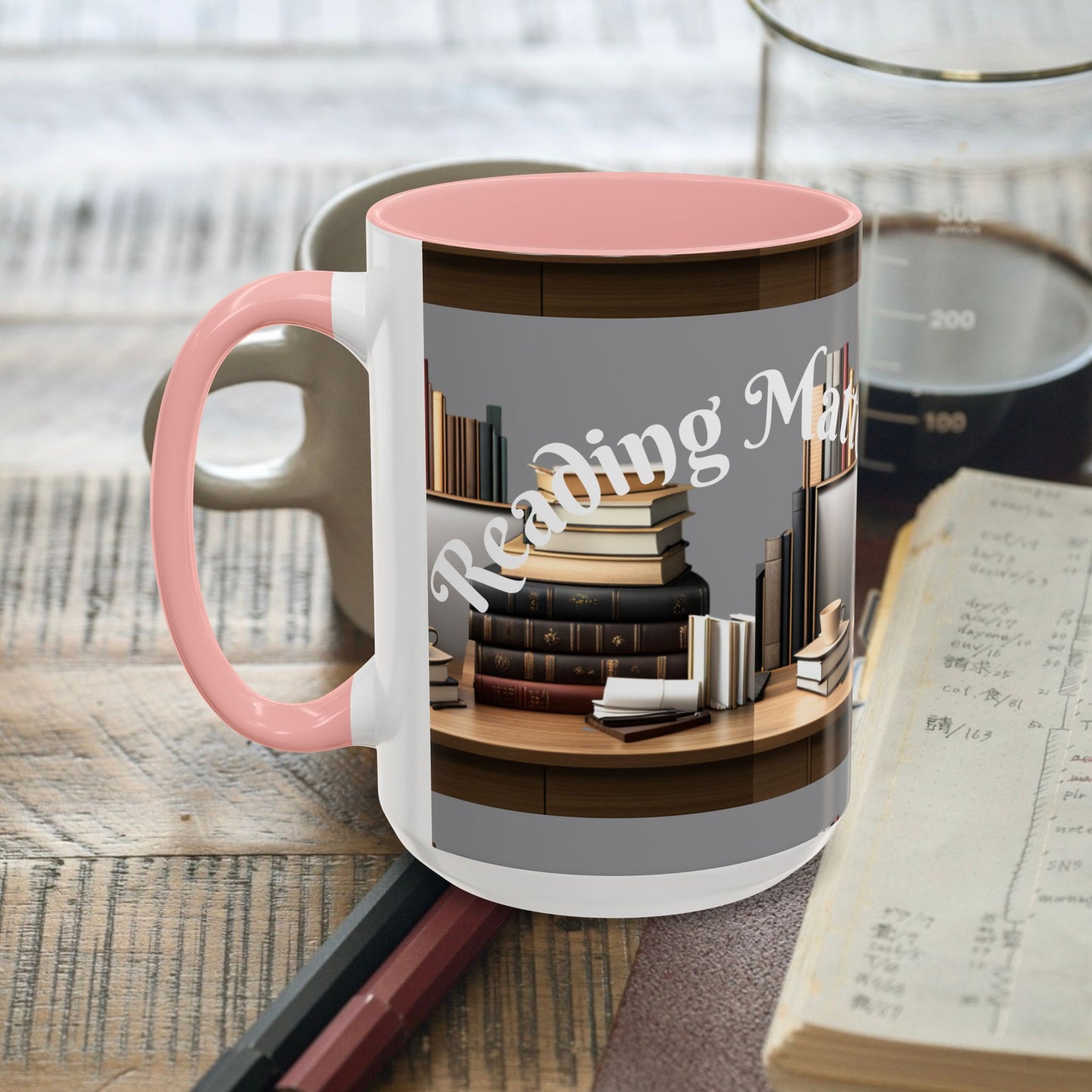 Reading Matters Color Lining  Mug (11, 15oz)