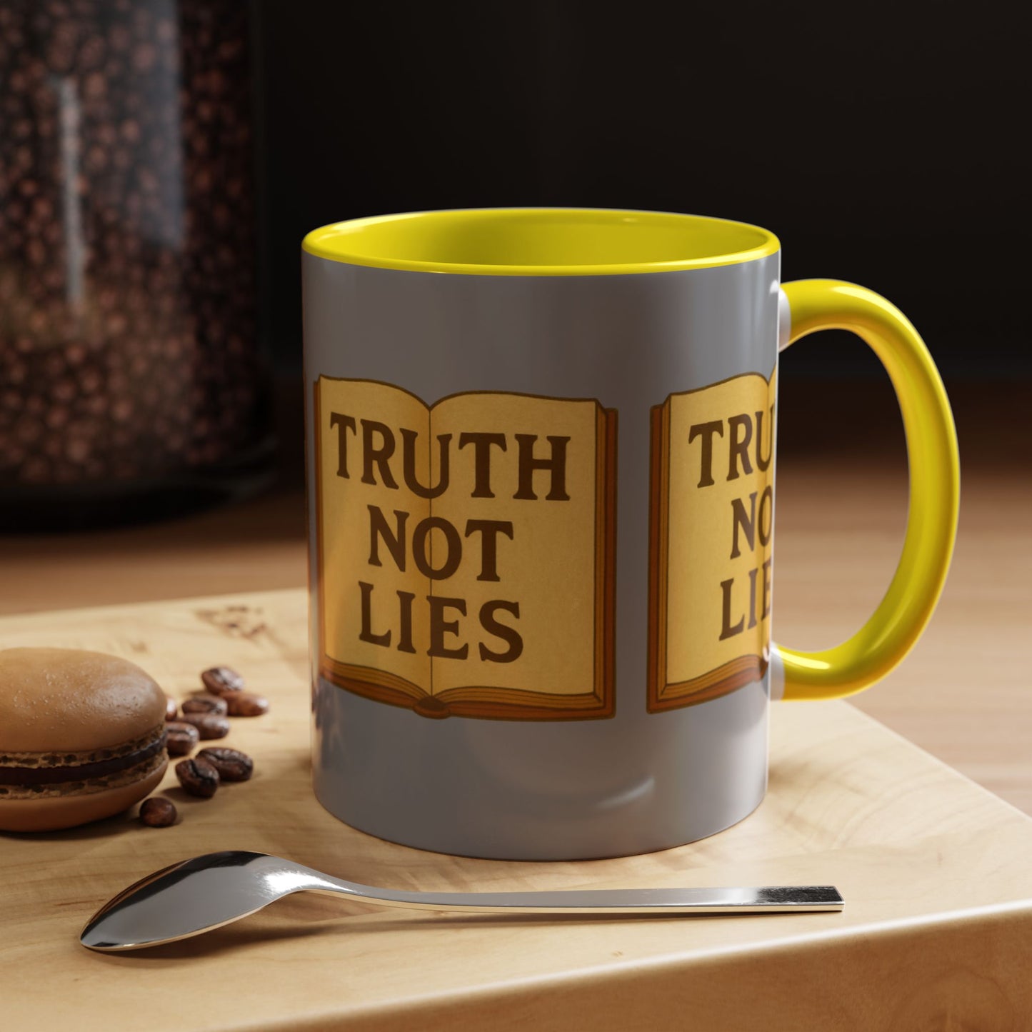 Truth Not Lies With Color Lining  Mug (11, 15oz)