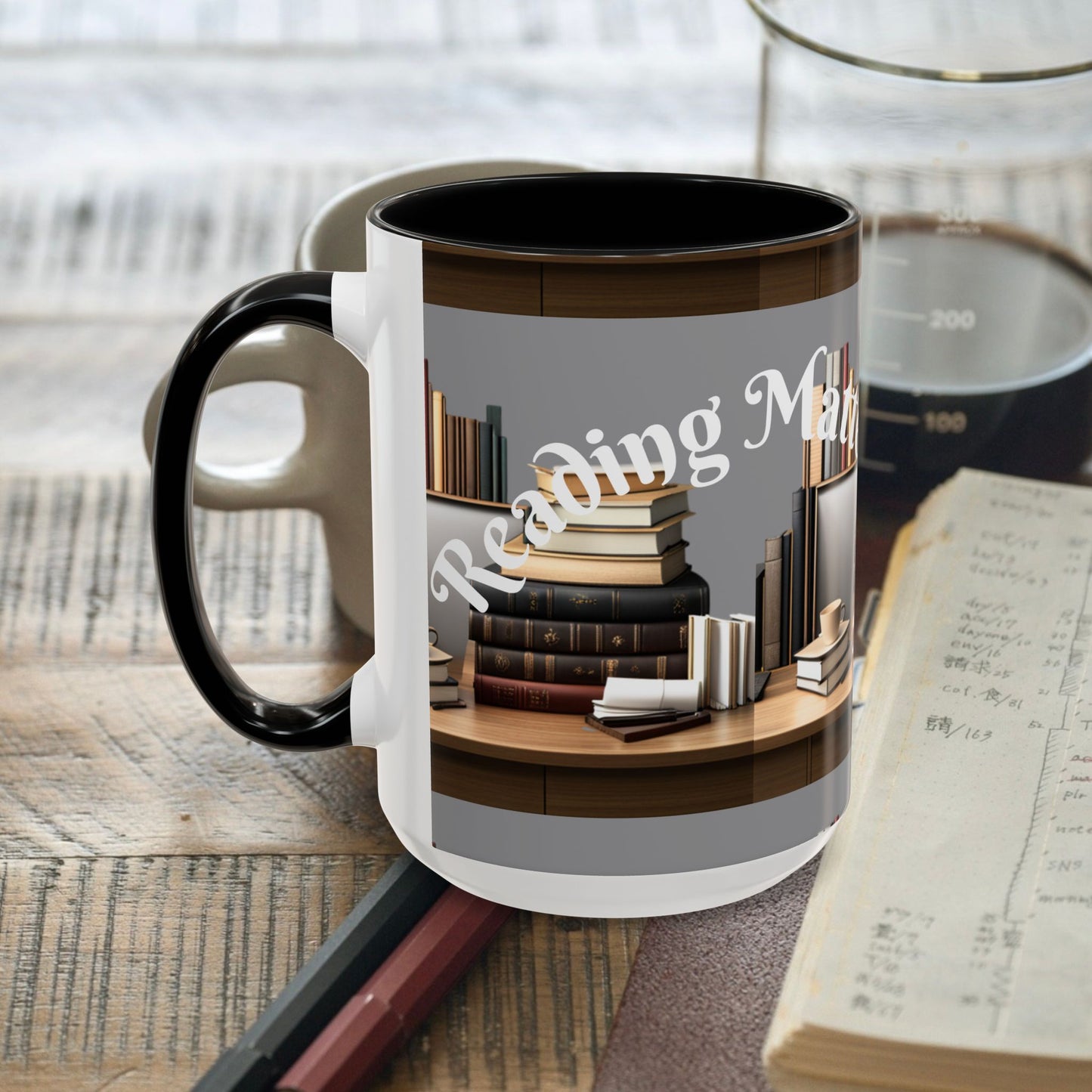 Reading Matters Color Lining  Mug (11, 15oz)