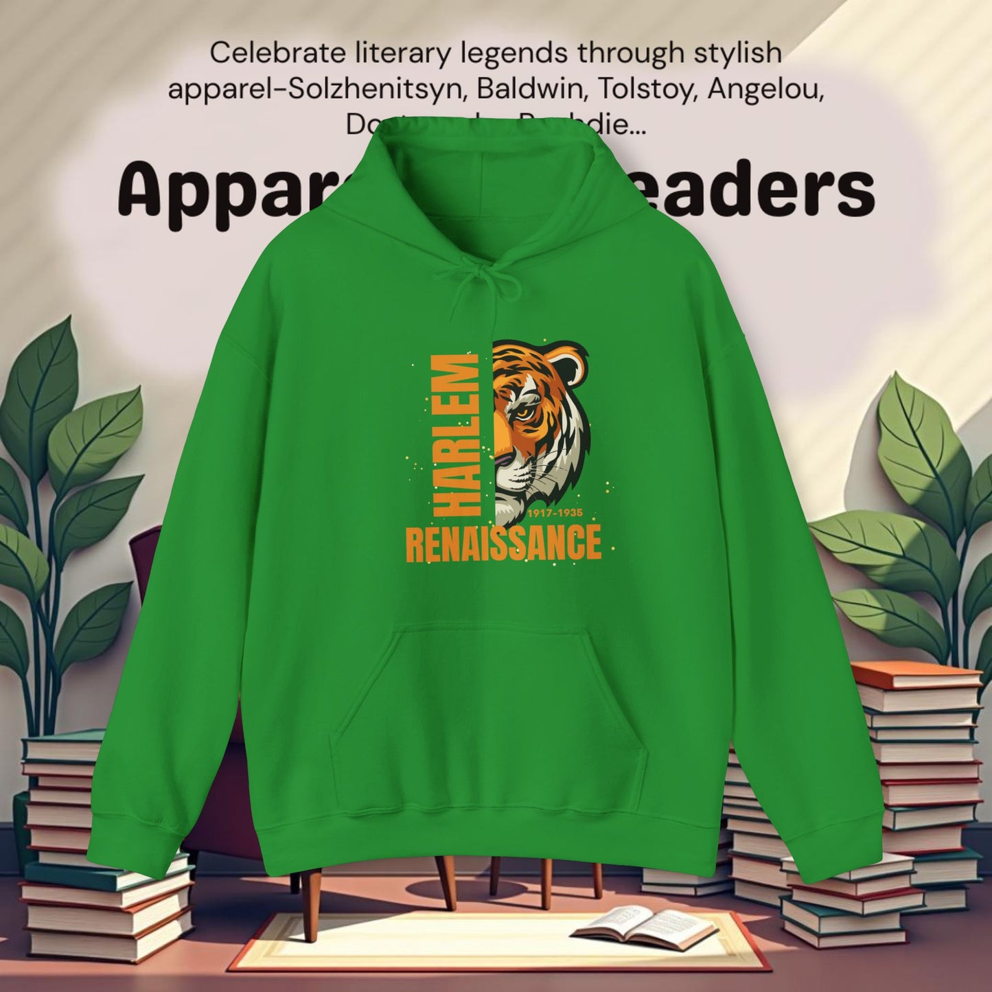 Harlem Renaissance..Unisex Heavy Blend™ Hooded Sweatshirt