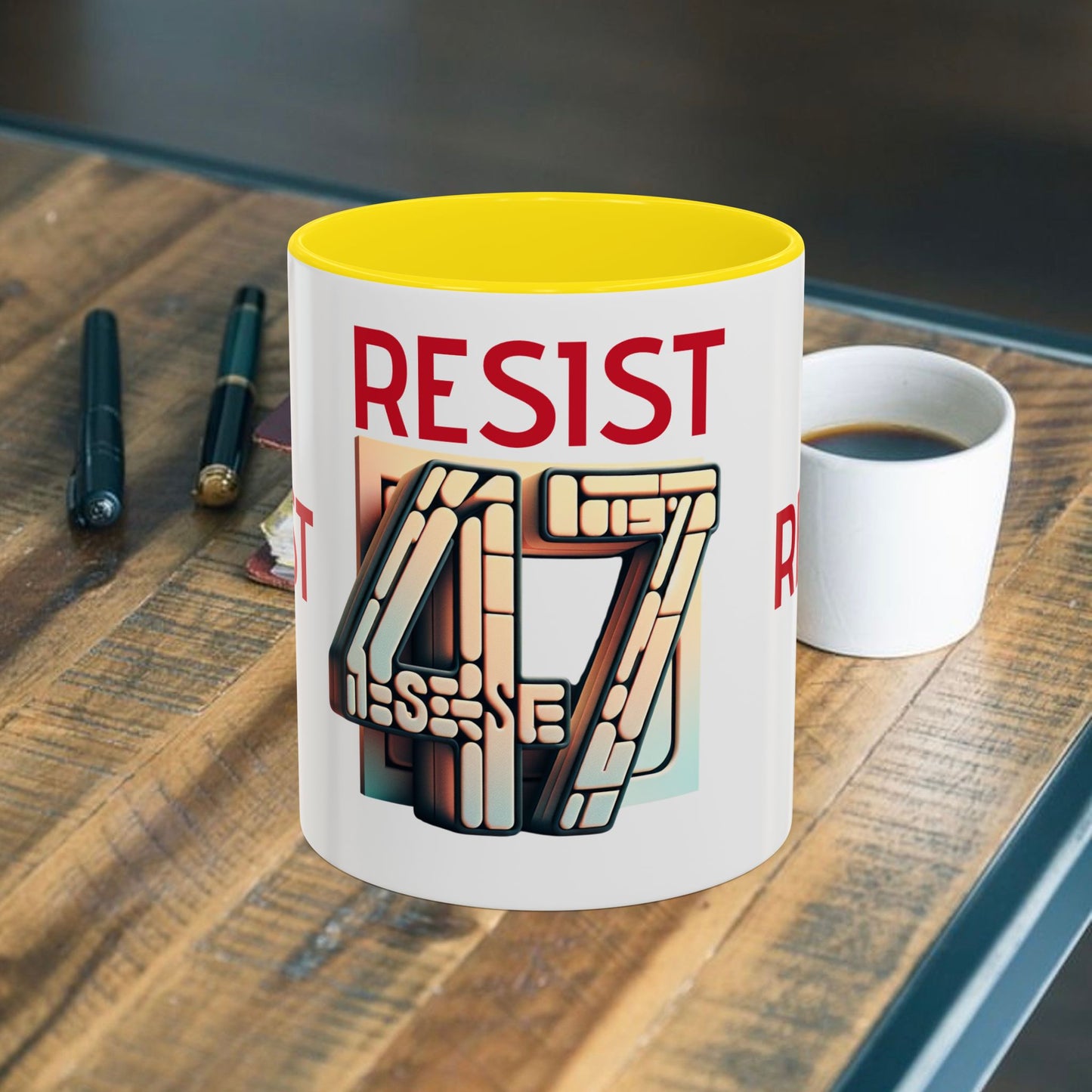 Resist 47  Coffee Mug - 11oz & 15oz