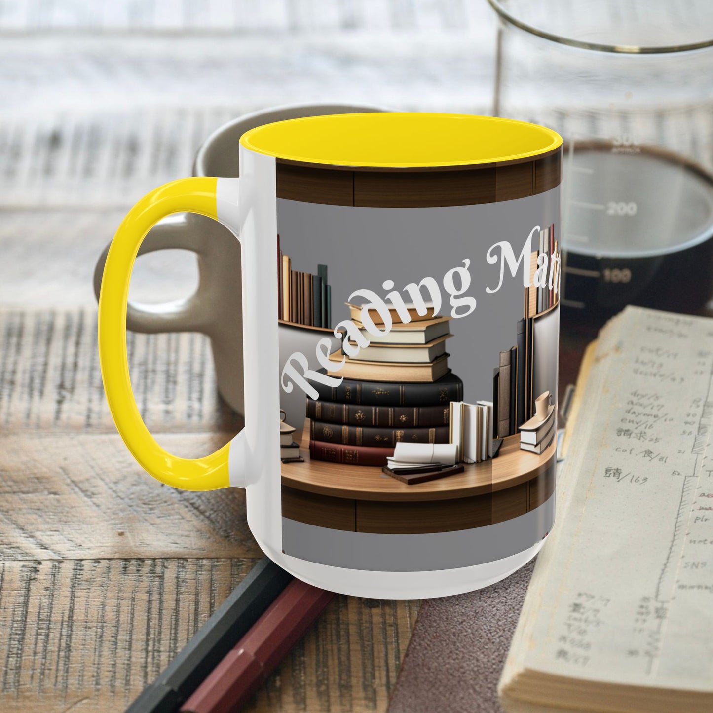 Reading Matters Color Lining  Mug (11, 15oz)