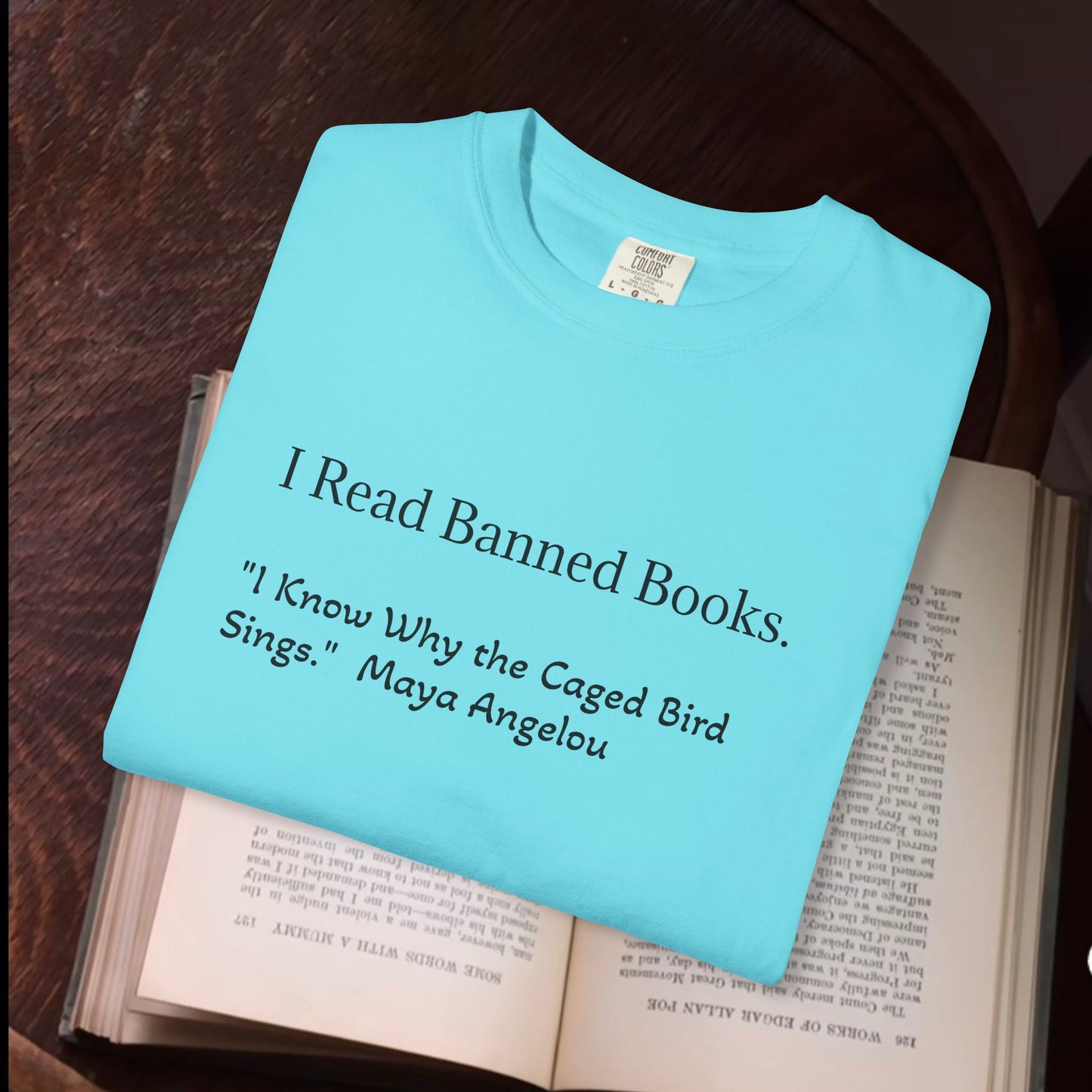 I Read Banned Books '....caged bird sings"