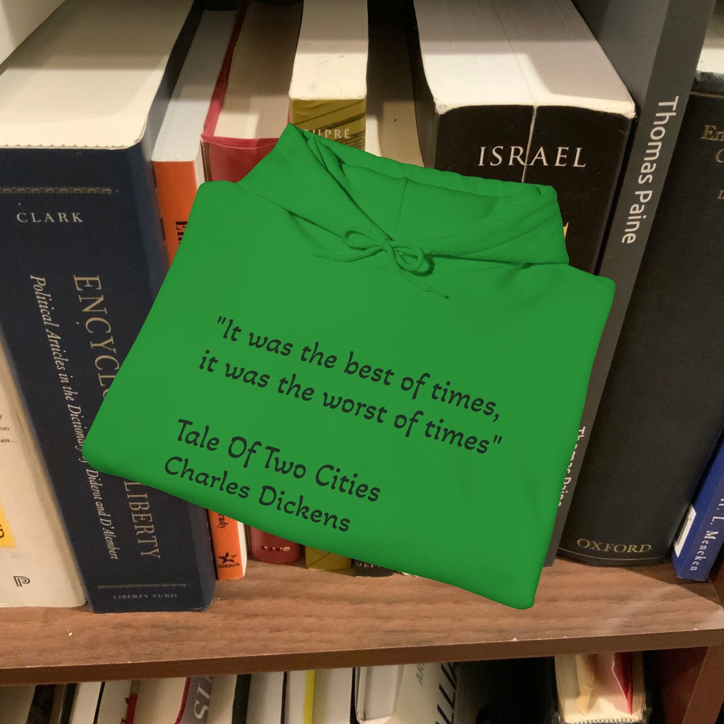 Tale of Two Cities Quote Hoodie - Unisex Heavy Blend Sweatshirt