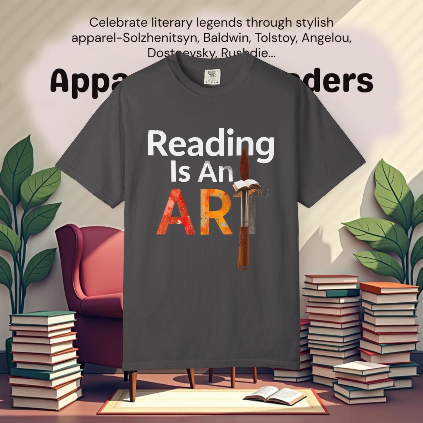 Reading Is An Art  T-Shirts
