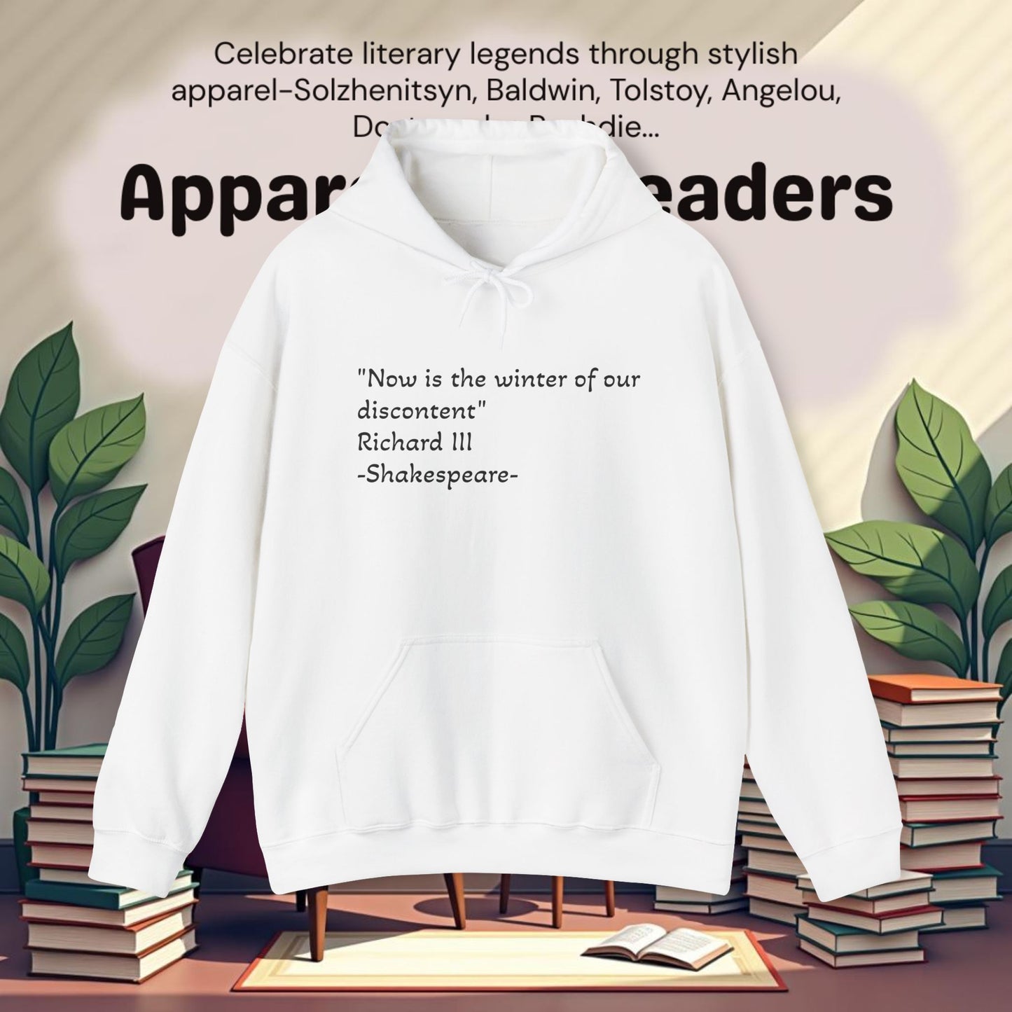 "winter of discontent" Hoodie - Unisex Heavy Blend Sweatshirt
