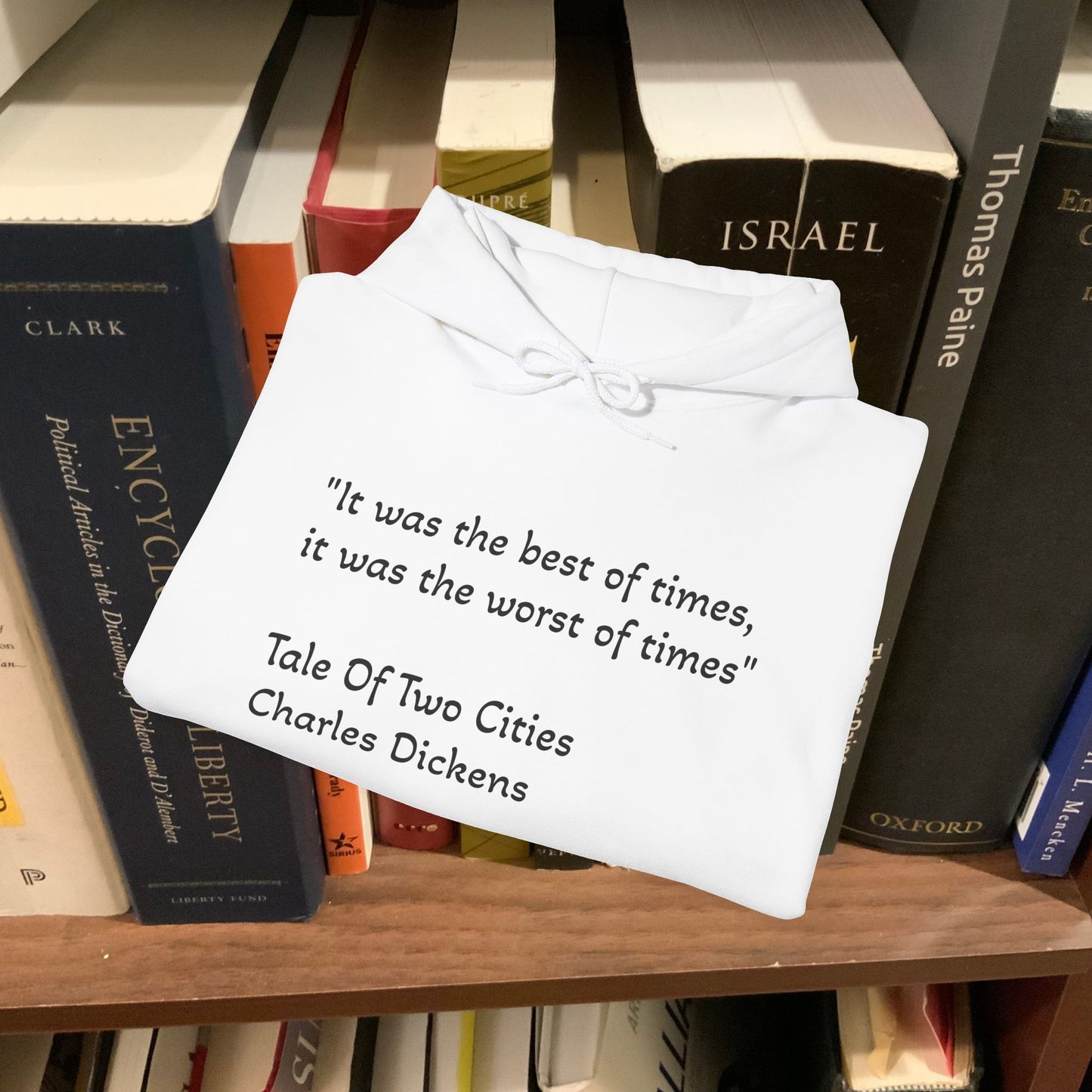 Tale of Two Cities Quote Hoodie - Unisex Heavy Blend Sweatshirt