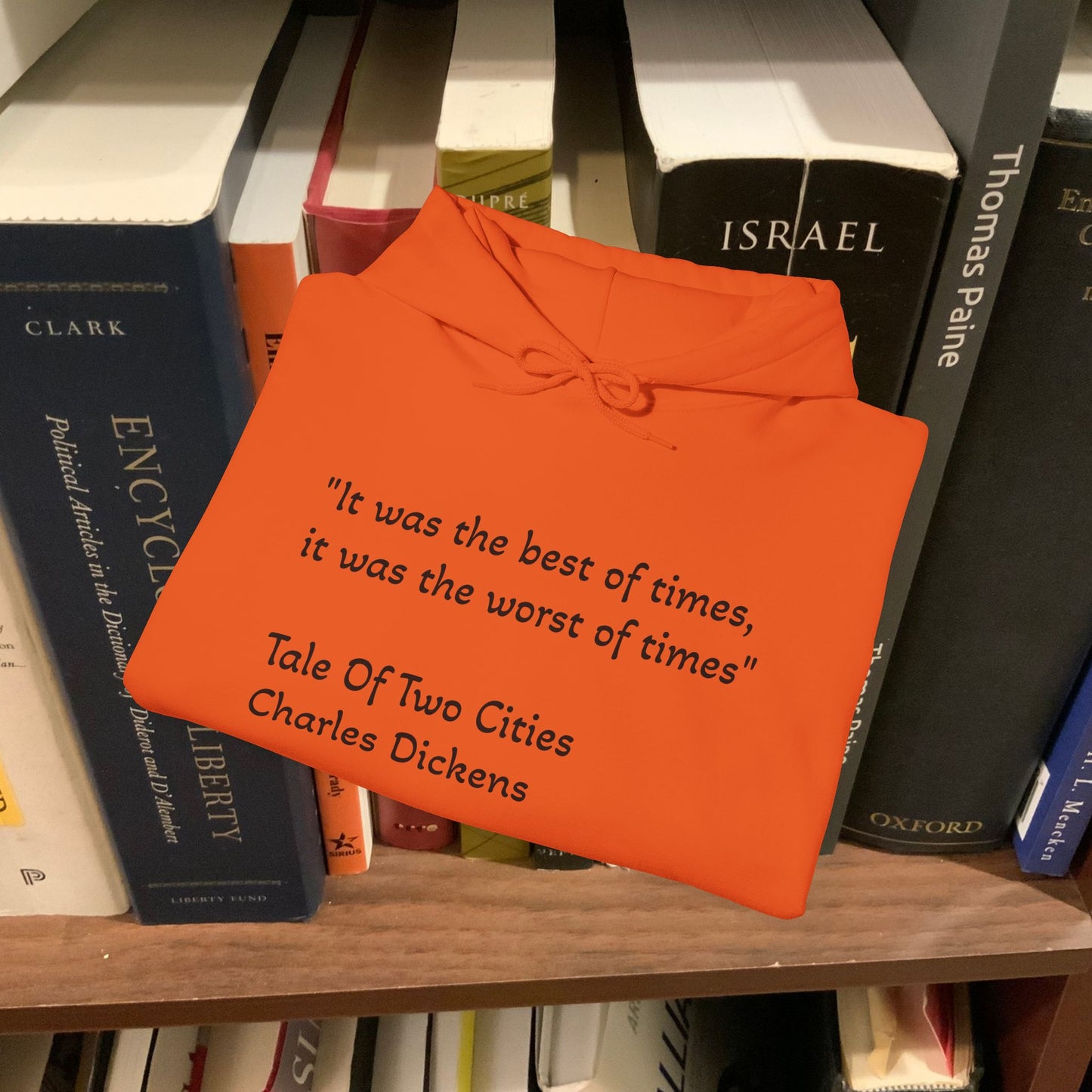 Tale of Two Cities Quote Hoodie - Unisex Heavy Blend Sweatshirt