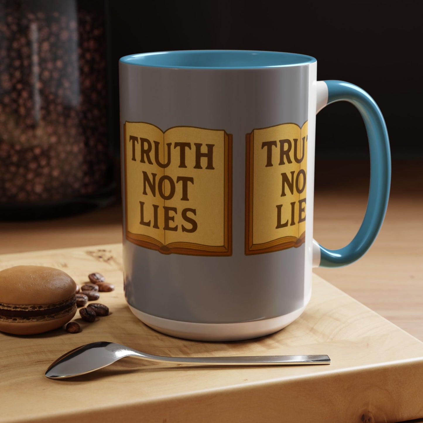 Truth Not Lies With Color Lining  Mug (11, 15oz)