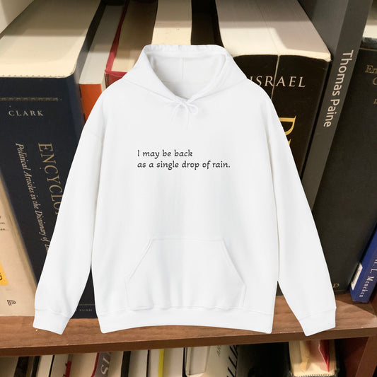 "Single drop of rain" Unisex Heavy Blend™ Hooded Sweatshirt