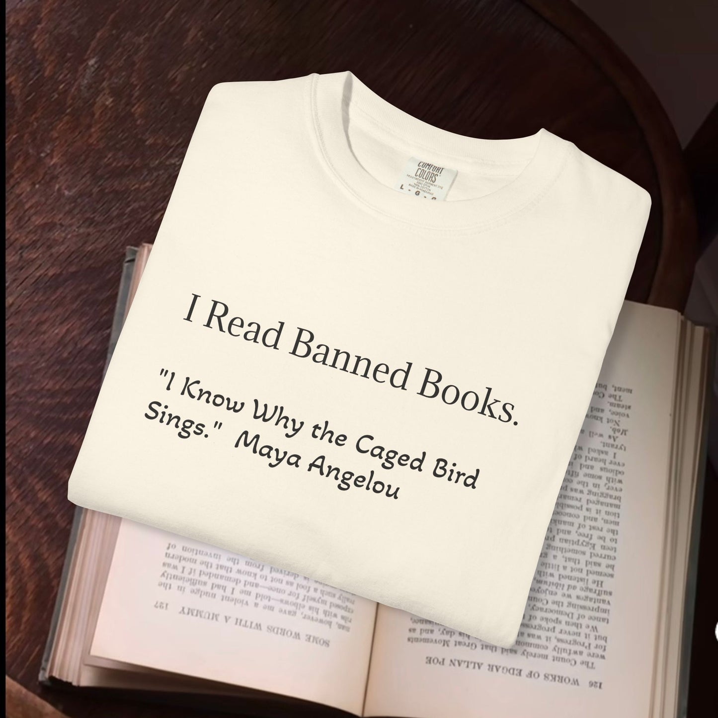 I Read Banned Books '....caged bird sings"