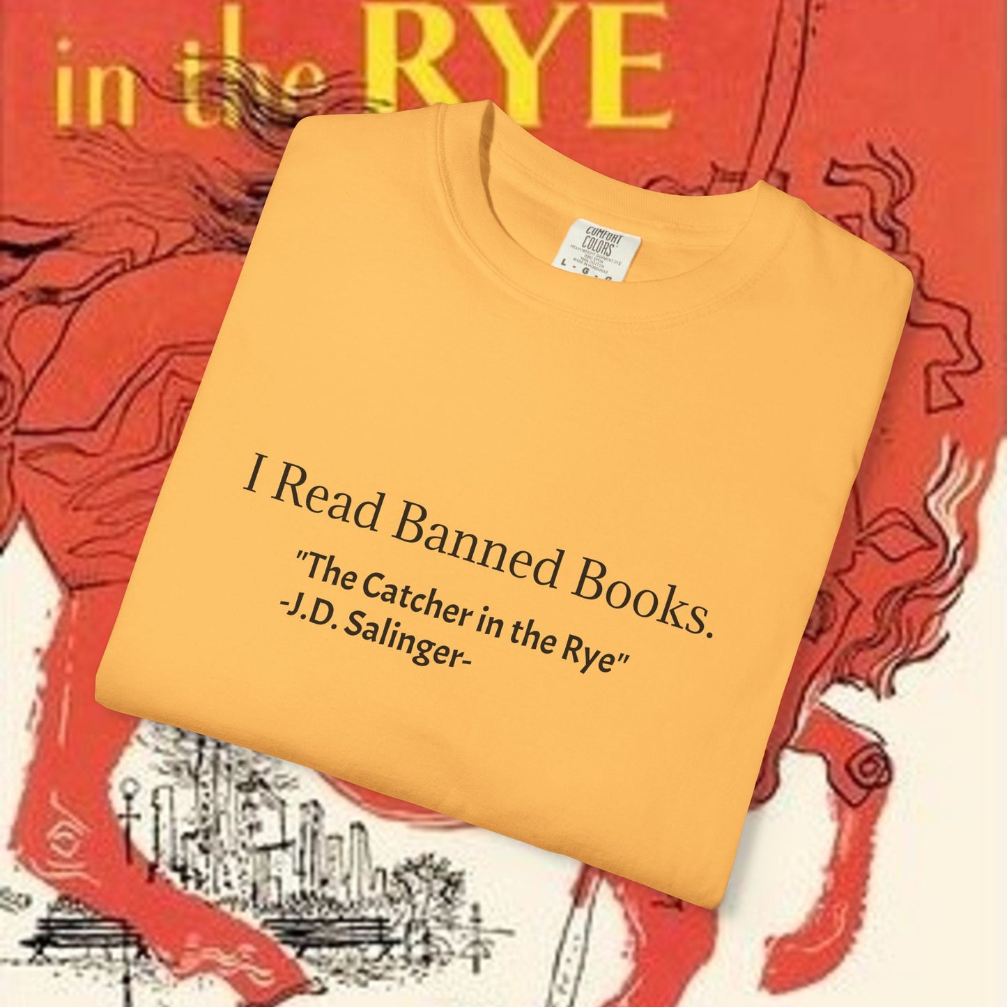 I Read Banned Books "The Catcher in the Rye"