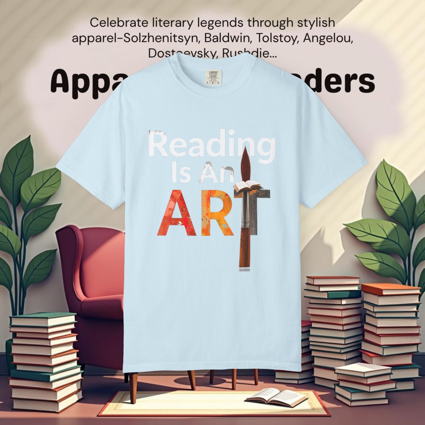 Reading Is An Art  T-Shirts