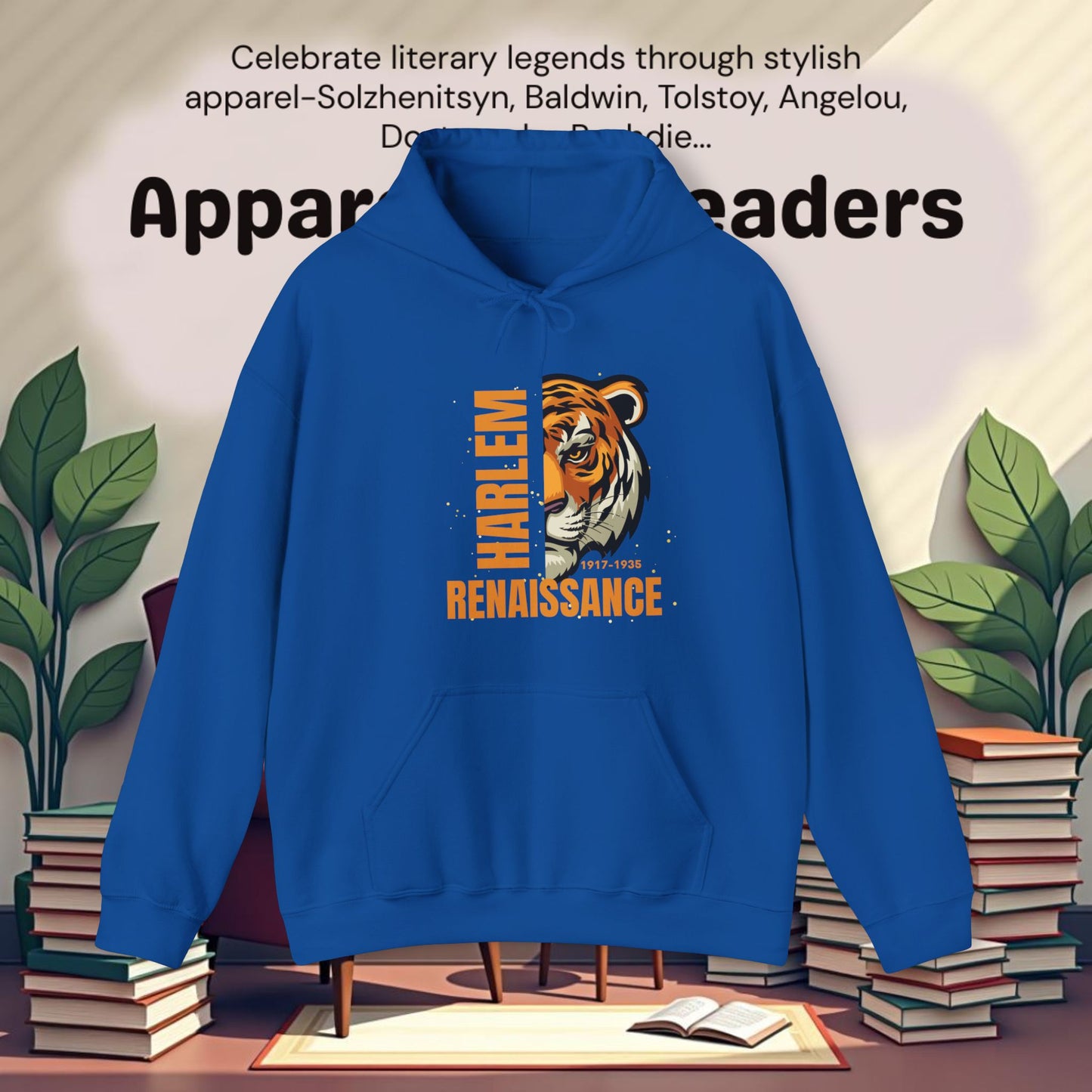 Harlem Renaissance..Unisex Heavy Blend™ Hooded Sweatshirt