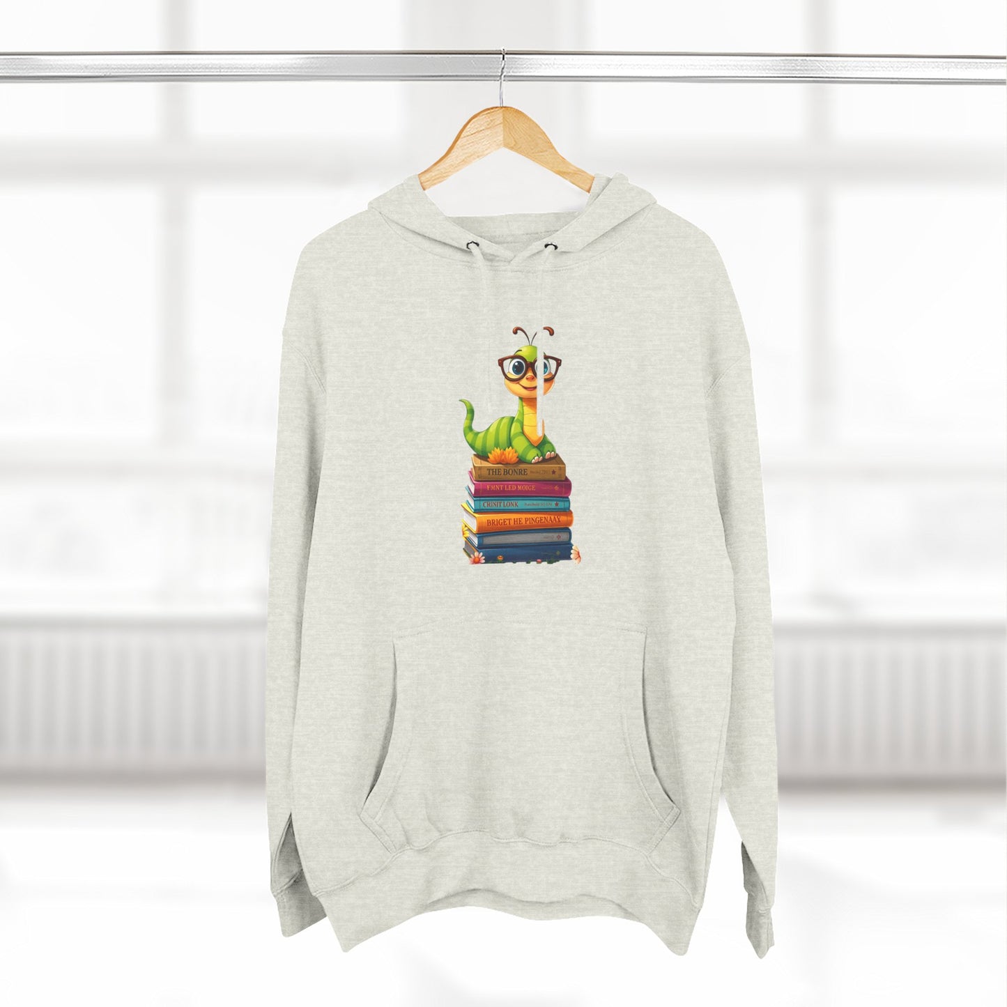 Literary Hoodie - 'Bookworm' Fleece Sweatshirt, Gift for Book Lovers, Cozy Literature Apparel, Perfect for Stay-at-Home [...]