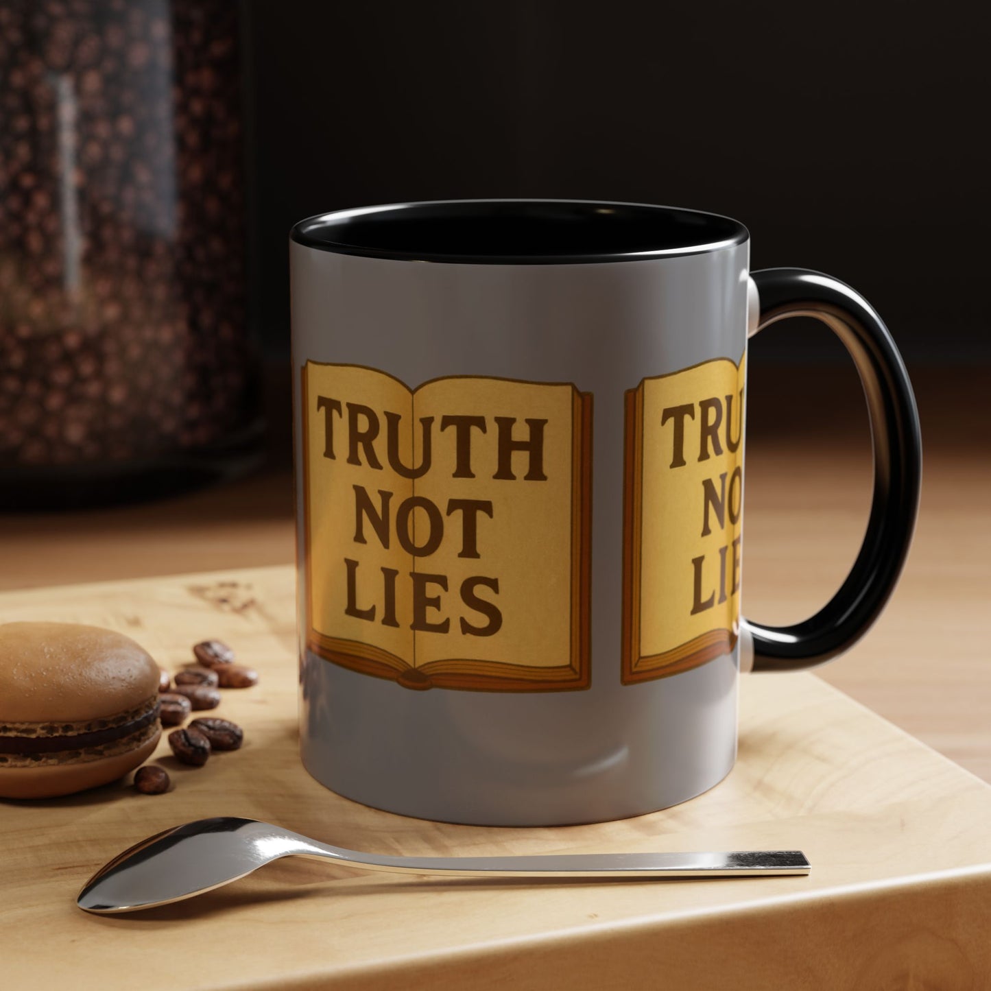 Truth Not Lies With Color Lining  Mug (11, 15oz)