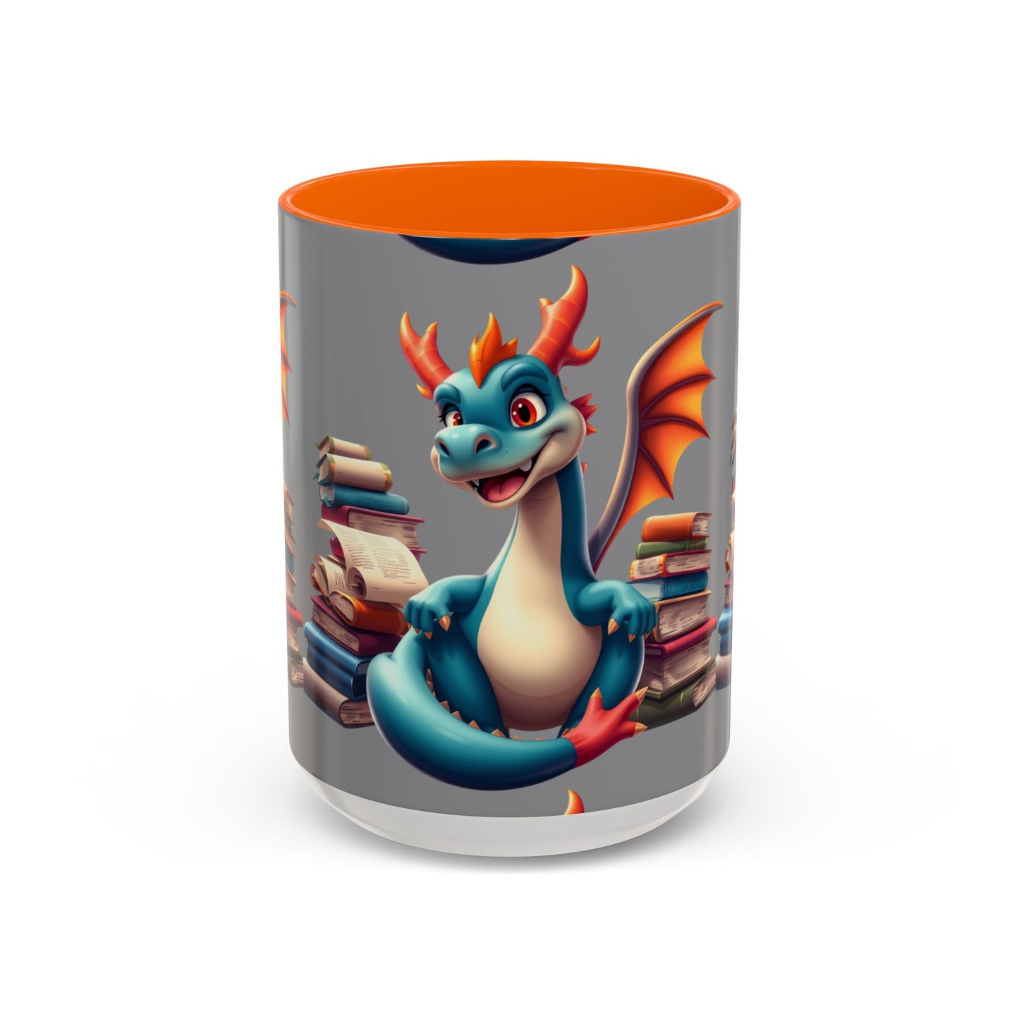 Literary Dragon Color Lining  Mug (11, 15oz)