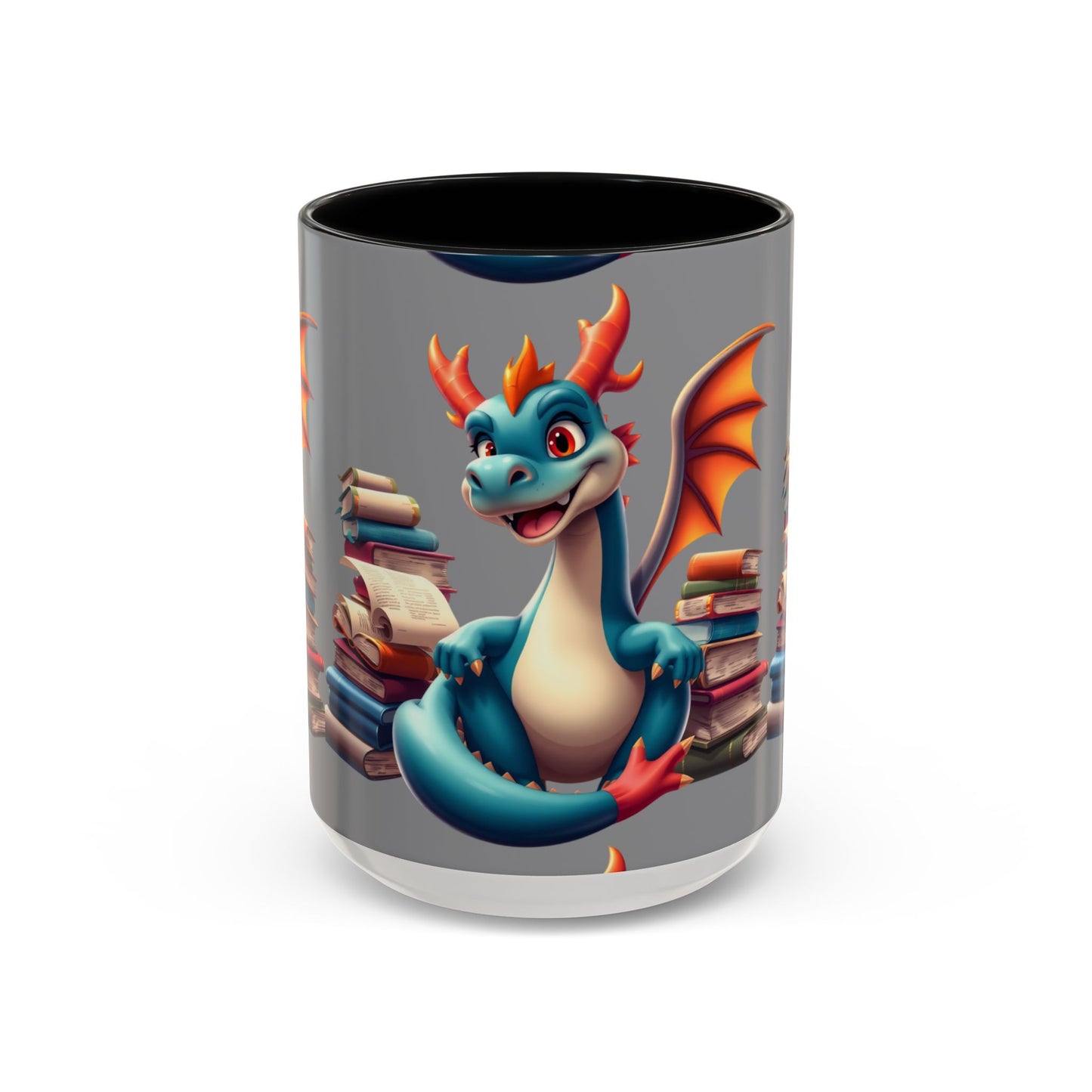 Literary Dragon Color Lining  Mug (11, 15oz)