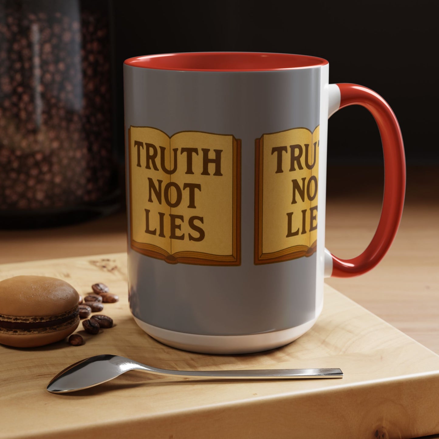 Truth Not Lies With Color Lining  Mug (11, 15oz)