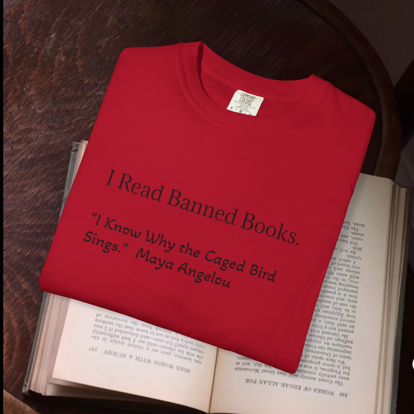 I Read Banned Books '....caged bird sings"