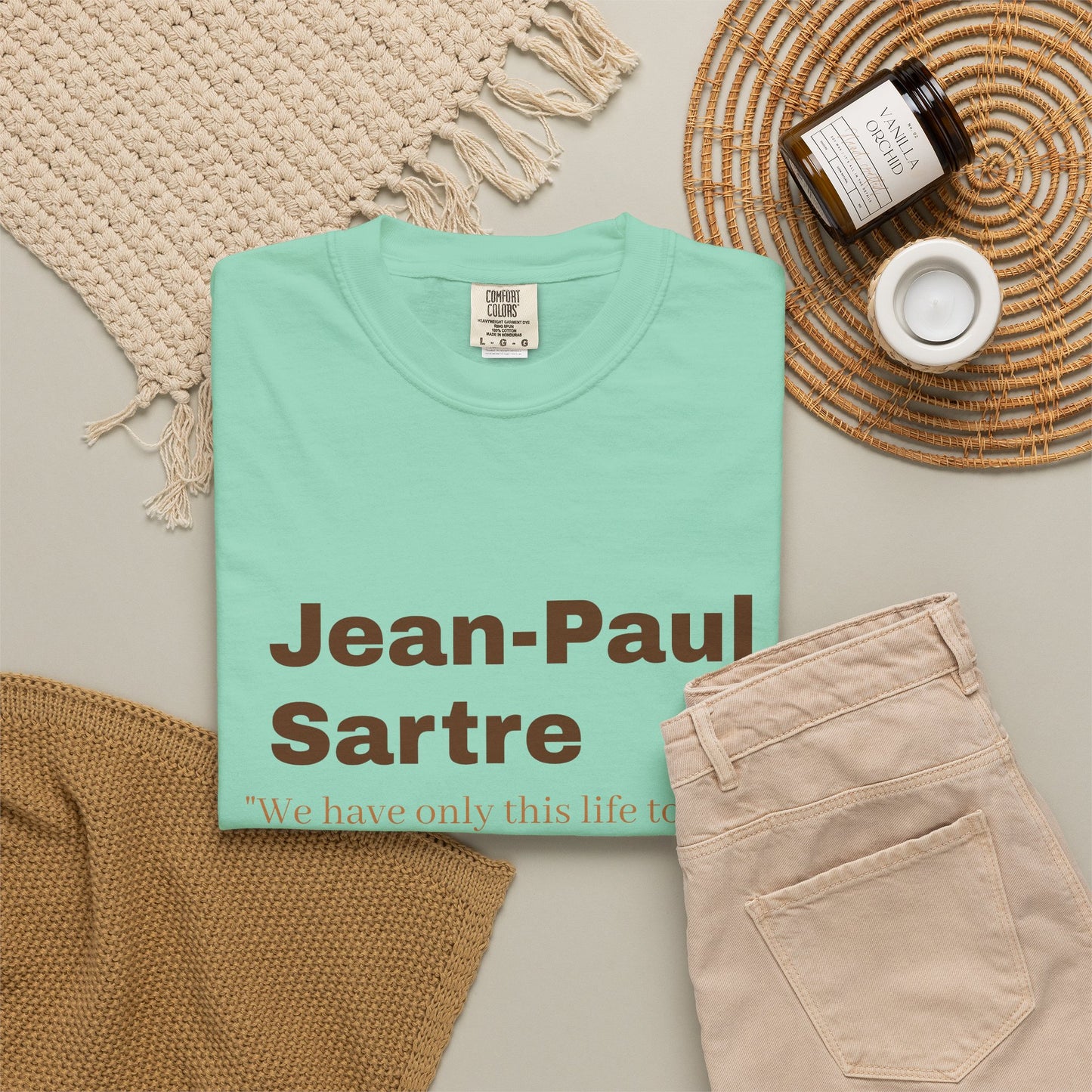 Jean-Paul Sartre 'We have only this life..."