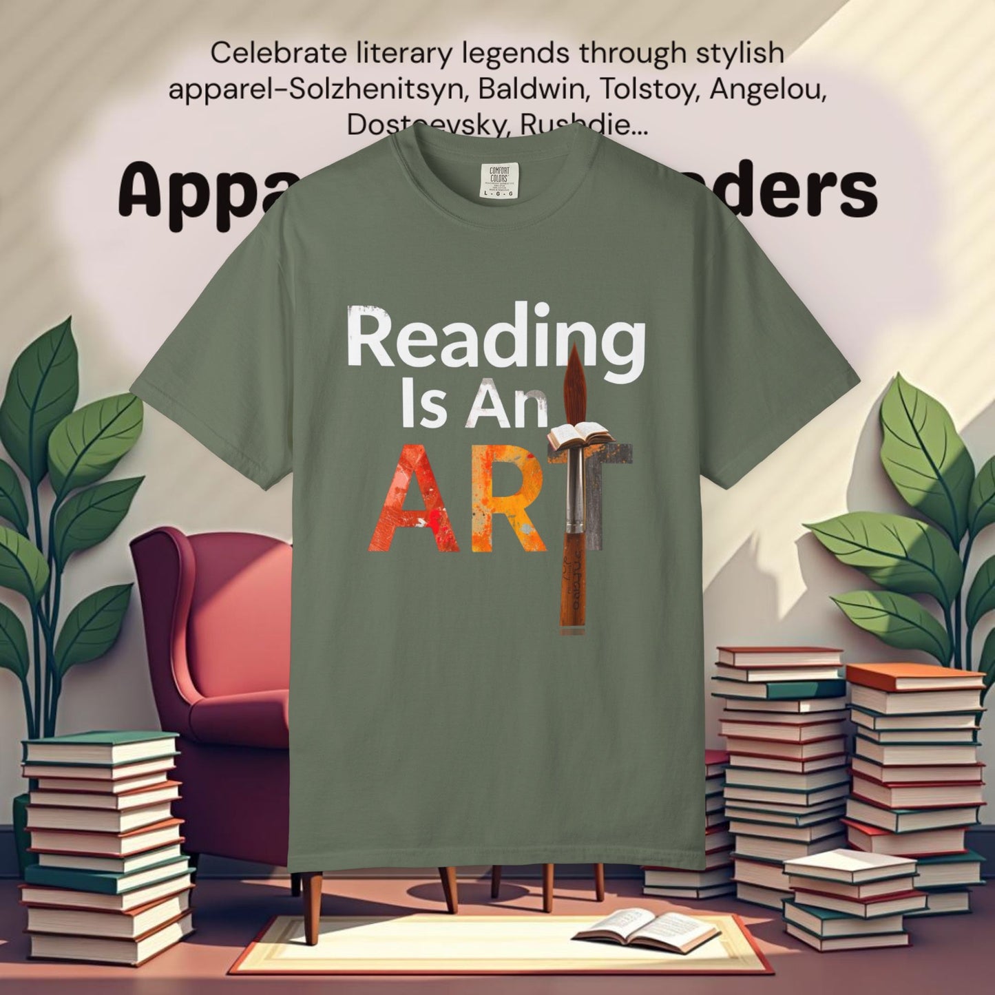 Reading Is An Art  T-Shirts