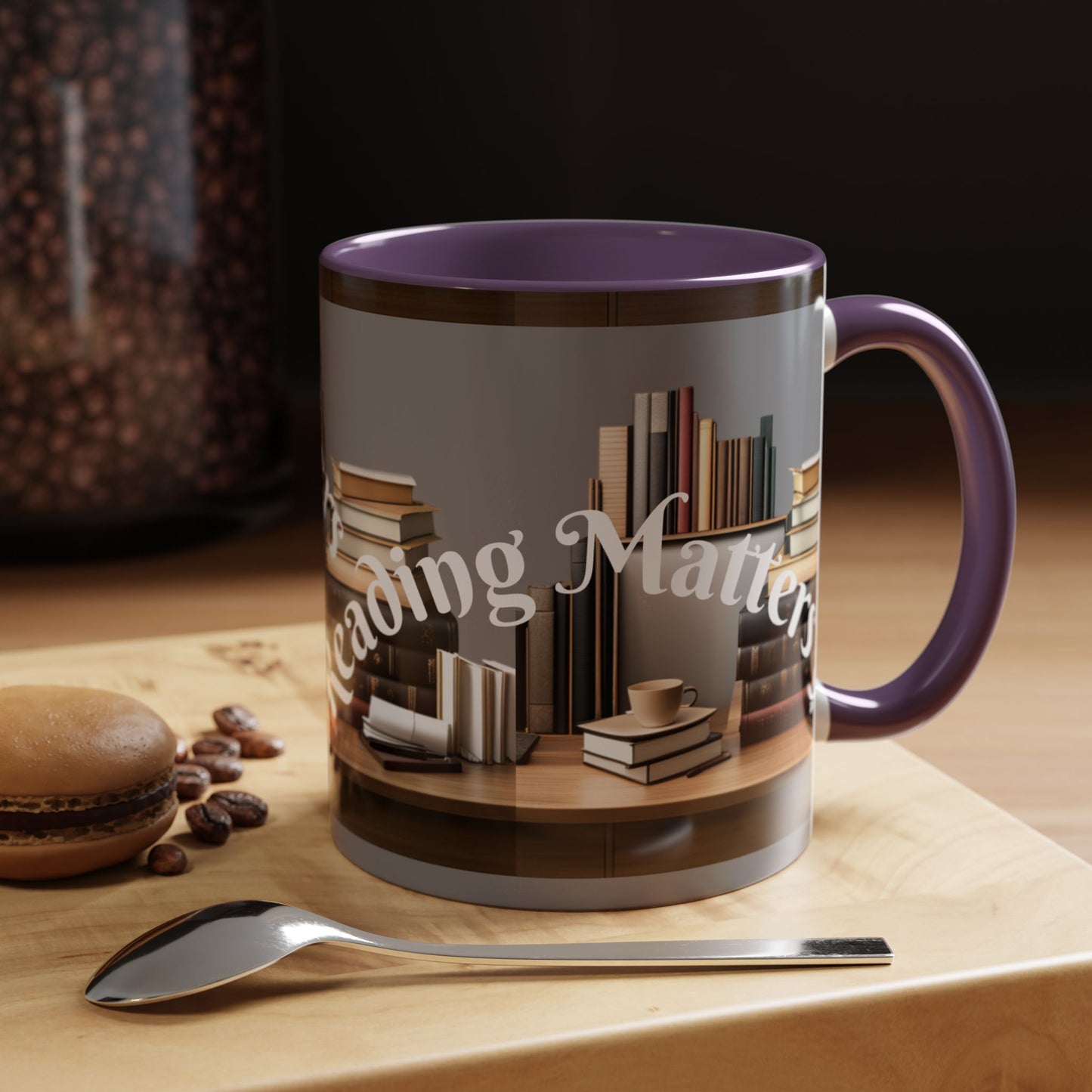 Reading Matters Color Lining  Mug (11, 15oz)