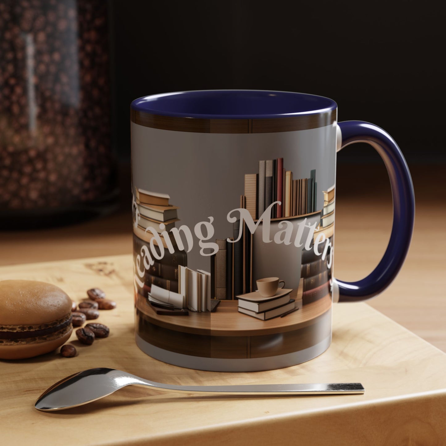 Reading Matters Color Lining  Mug (11, 15oz)