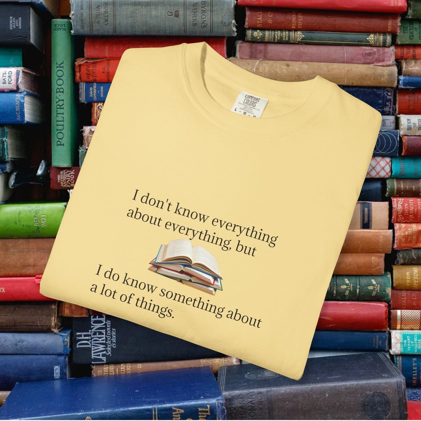 I don't know everything...