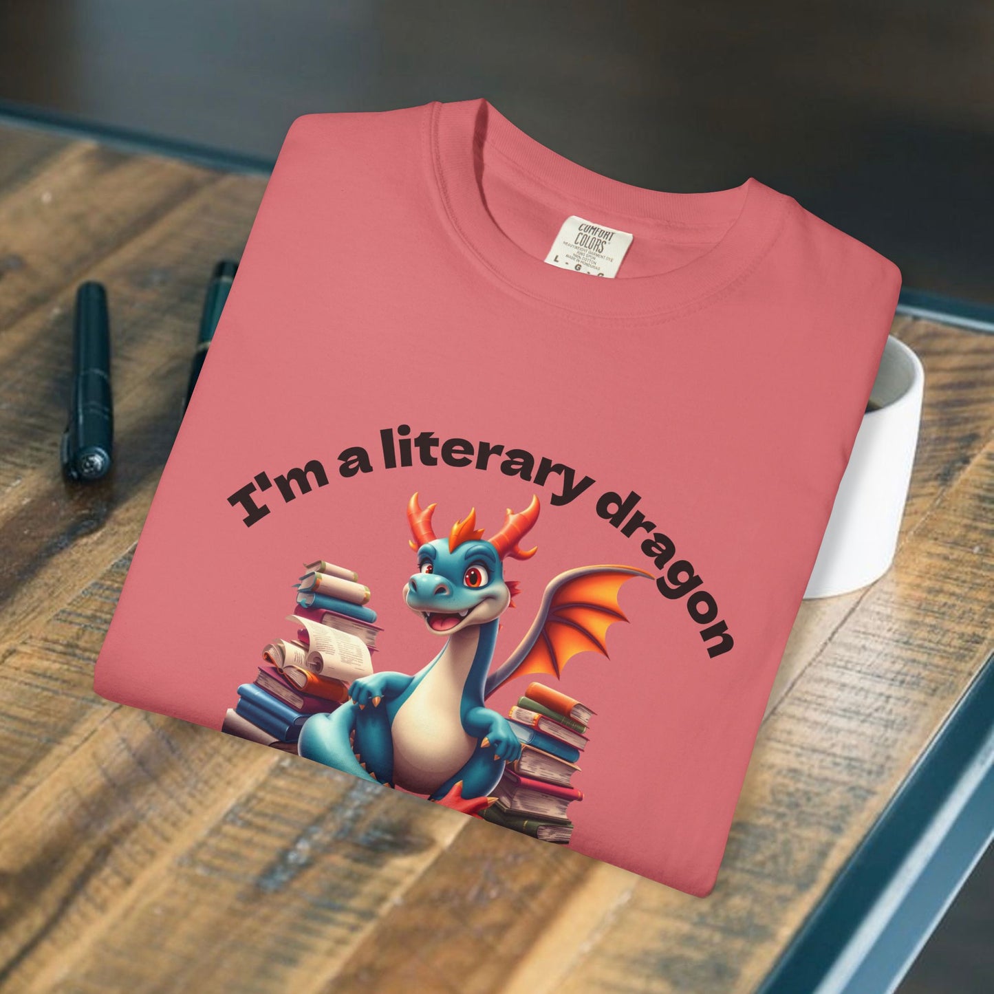 I'm a Literary Dragon Graphic Tee | Parnassus Collection